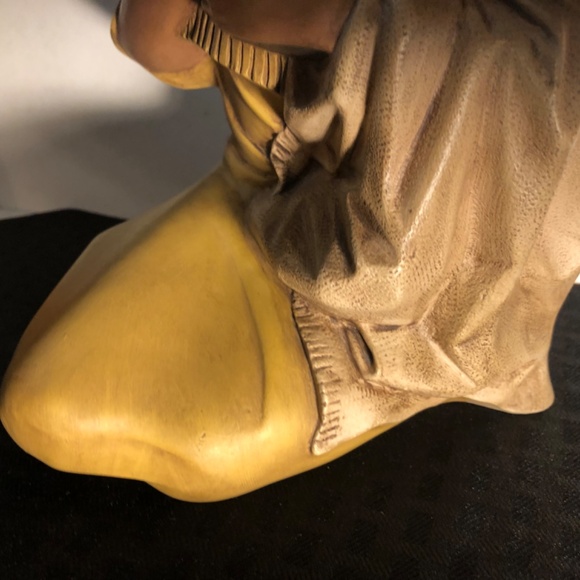 Vtg Byron Molds 10” 1979 Native American Woman & Infant Baby Figurine - Picture 6 of 16